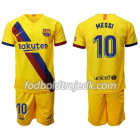 FC Barcelona Lionel Messi 10 Børn Udebane 2019/20 - Fodboldtrøjer(S/S)
